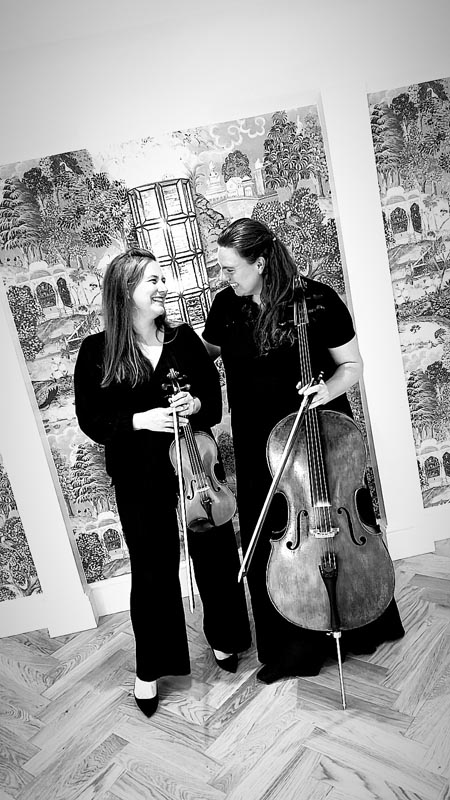 Violin & Cello for weddings